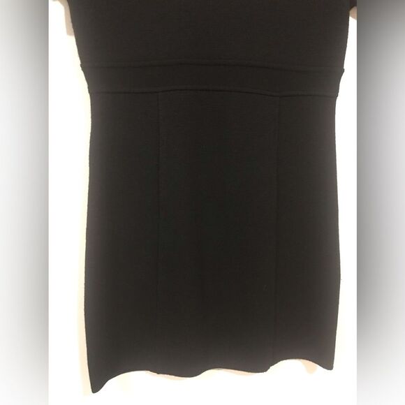 Ann Taylor wool dress Classic Black closet staple timeless academic women’s M - Picture 3 of 7